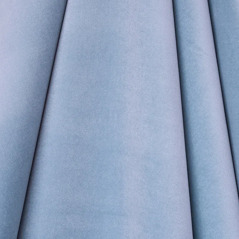 Rocky Performance Velvet Fabric – HYDRANGEA | Schumacher | W Rocky Performance Velvet fabric HYDRANGEA color by Schumacher