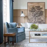 Rocky Performance Velvet Fabric – MIST | Schumacher | Wallpa Rocky Performance Velvet fabric MIST color by Schumacher