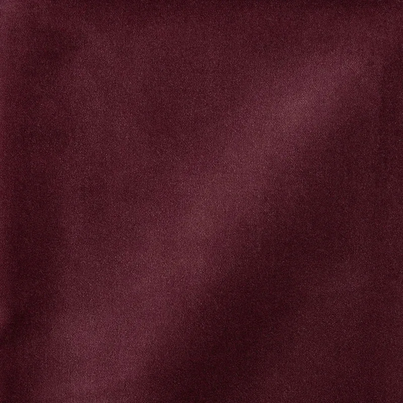 Rocky Performance Velvet fabric MULBERRY color by Schumacher