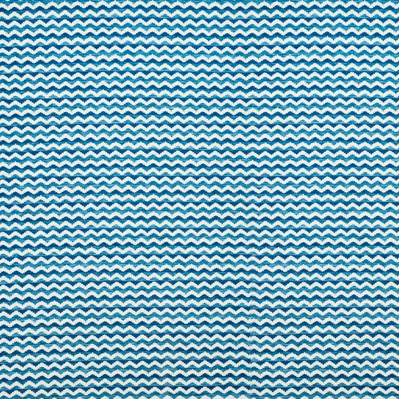 ROEBUCK PERFORMANCE Fabric – BLUE | Schumacher | Wallpaper T ROEBUCK PERFORMANCE fabric BLUE color by Schumacher