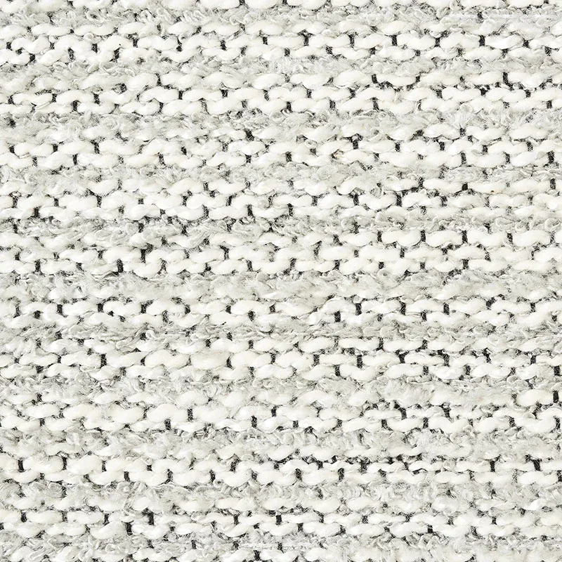 ROMA CHENILLE fabric GREY color by Schumacher