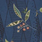 ROMOLA FLORAL fabric CADET color by Schumacher