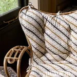 RONNIE fabric BROWN color by Schumacher