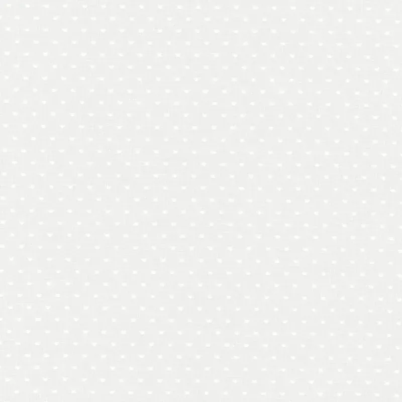 ROSABEL DOT SHEER fabric WHITE color by Schumacher