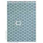 Rose Hand Block Print Fabric – BLUE | Schumacher | Wallpaper Rose Hand Block Print fabric BLUE color by Schumacher