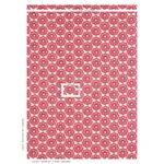 Rose Hand Block Print Fabric – PINK | Schumacher | Wallpaper Rose Hand Block Print fabric PINK color by Schumacher
