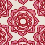 Rose Hand Block Print Fabric – PINK | Schumacher | Wallpaper Rose Hand Block Print fabric PINK color by Schumacher