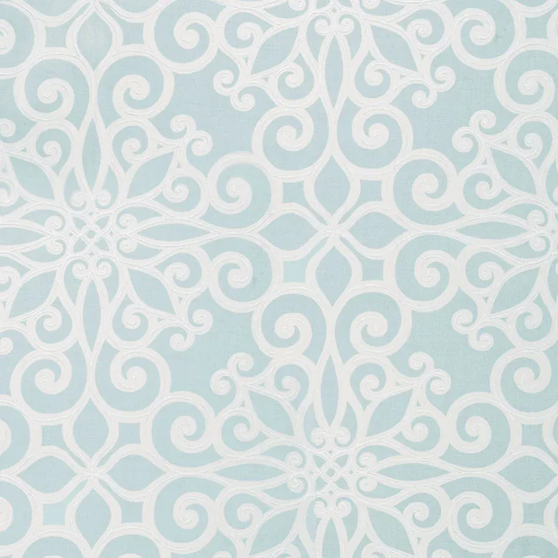 174560 | Rosegate Embroidered Print – AQUAMARINE