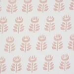 ROSENBORG HAND PRINT Fabric – PINK | Schumacher | Wallpaper ROSENBORG HAND PRINT fabric PINK color by Schumacher