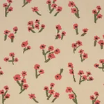 ROSIE POSY Fabric – RED | Schumacher | Wallpaper Twins ROSIE POSY fabric RED color by Schumacher