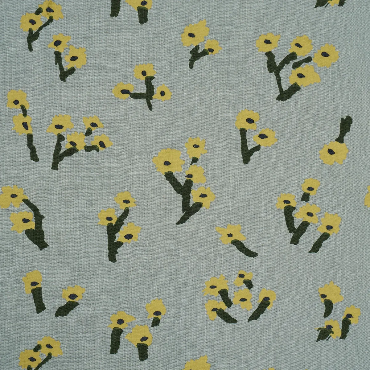 ROSIE POSY Fabric – SKY | Schumacher | Wallpaper Twins ROSIE POSY fabric SKY color by Schumacher