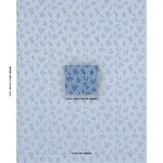 ROSIE POSY WOVEN Fabric – BLUE | Schumacher | Wallpaper Twin ROSIE POSY WOVEN fabric BLUE color by Schumacher