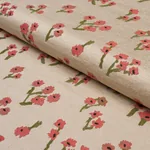 ROSIE POSY WOVEN Fabric – RED | Schumacher | Wallpaper Twins ROSIE POSY WOVEN fabric RED color by Schumacher