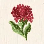 ROSINA FLORAL Fabric – GARNET | Schumacher | Wallpaper Twins ROSINA FLORAL fabric GARNET color by Schumacher