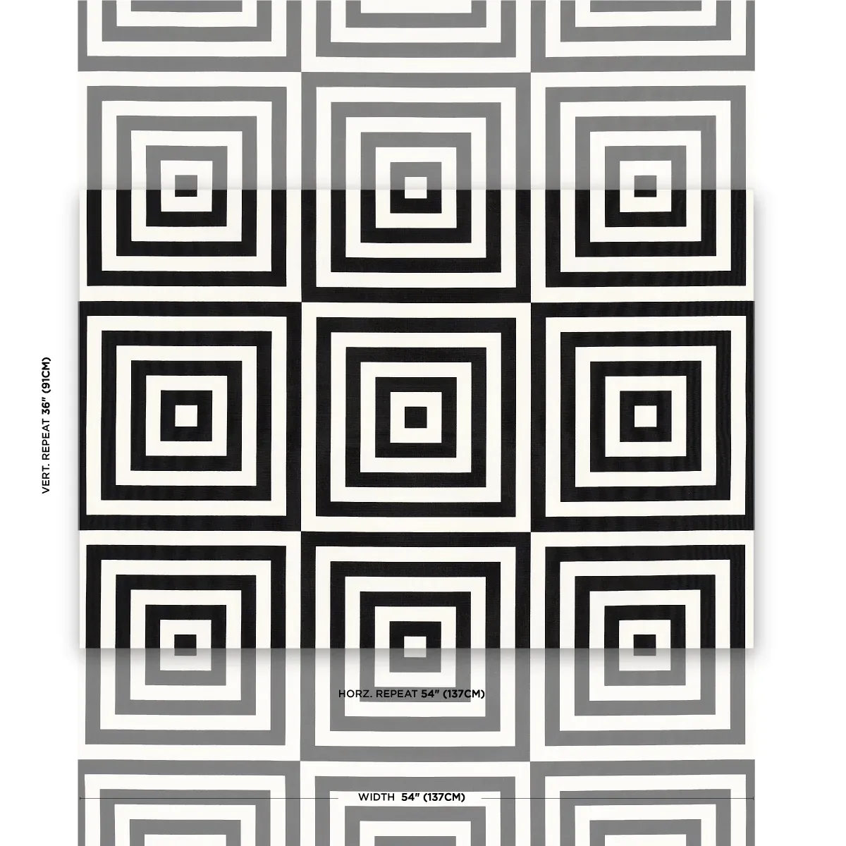 ROXBURY INDOOR/OUTDOOR Fabric – BLACK | Schumacher | Wallpap ROXBURY INDOOR/OUTDOOR fabric BLACK color by Schumacher