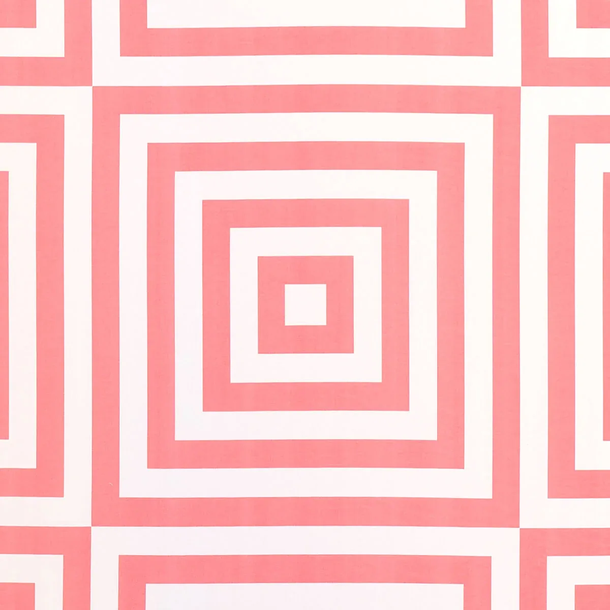 ROXBURY INDOOR/OUTDOOR fabric CORAL color by Schumacher