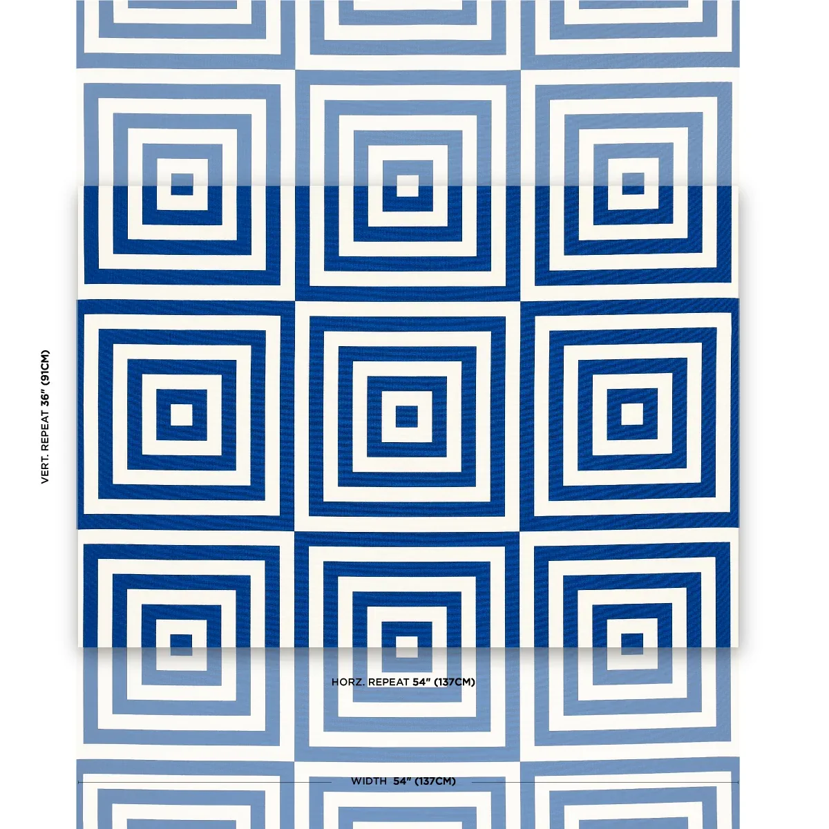 ROXBURY INDOOR/OUTDOOR Fabric – NAVY | Schumacher | Wallpape ROXBURY INDOOR/OUTDOOR fabric NAVY color by Schumacher