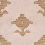 RUBIA EMBROIDERY Fabric – BLUSH | Schumacher | Wallpaper Twi RUBIA EMBROIDERY fabric BLUSH color by Schumacher