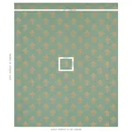 RUBIA EMBROIDERY Fabric – MINERAL | Schumacher | Wallpaper T RUBIA EMBROIDERY fabric MINERAL color by Schumacher