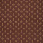 RUBIA EMBROIDERY fabric UMBER color by Schumacher