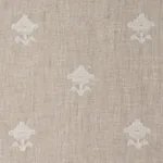 RUBIA SHEER Fabric – NATURAL | Schumacher | Wallpaper Twins RUBIA SHEER fabric NATURAL color by Schumacher