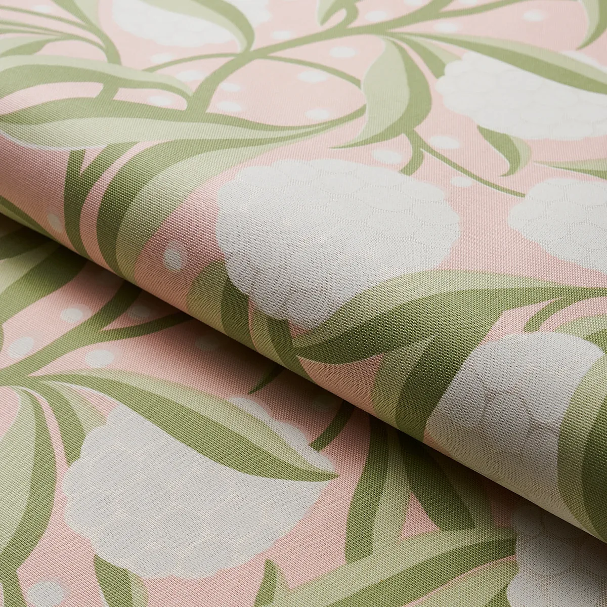 RUBUS COTTON LINEN Fabric – BLUSH | Schumacher | Wallpaper T RUBUS COTTON LINEN fabric BLUSH color by Schumacher
