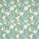 RUBUS COTTON LINEN Fabric – DELFT | Schumacher | Wallpaper T RUBUS COTTON LINEN fabric DELFT color by Schumacher