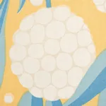 RUBUS COTTON LINEN fabric YELLOW color by Schumacher