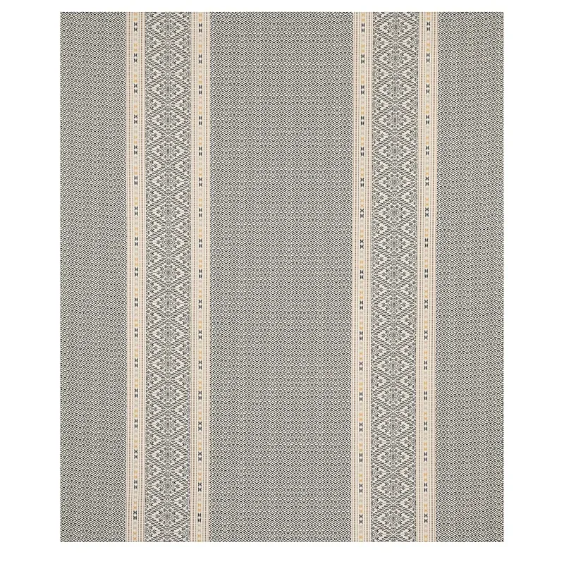 RUIZ JACQUARD Fabric – BLACK | Schumacher | Wallpaper Twins RUIZ JACQUARD fabric BLACK color by Schumacher