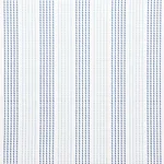 RUNNING STITCH Fabric – BLUES | Schumacher | Wallpaper Twins RUNNING STITCH fabric BLUES color by Schumacher