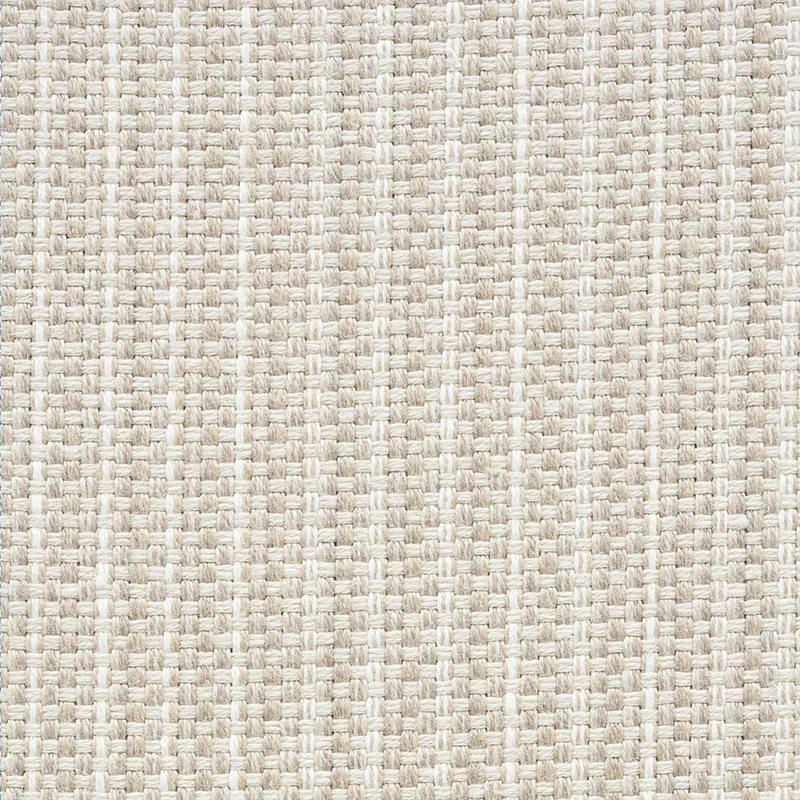 RUSTIC BASKETWEAVE fabric NATURAL color by Schumacher