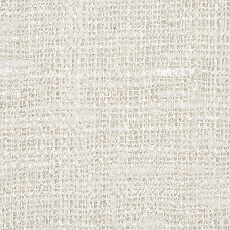 RUSTIC SILK MATKA fabric IVORY color by Schumacher
