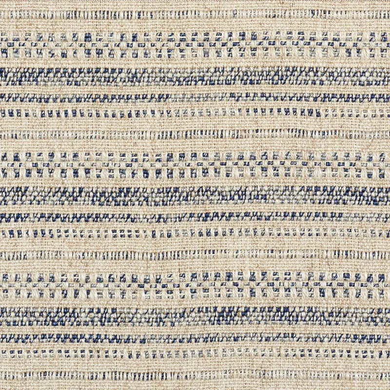 RUSTICO Fabric – INDIGO | Schumacher | Wallpaper Twins RUSTICO fabric INDIGO color by Schumacher