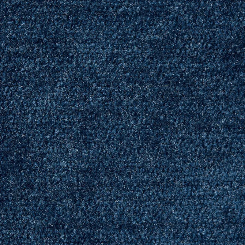 RYDER PERFORMANCE CHENILLE fabric INDIGO color by Schumacher