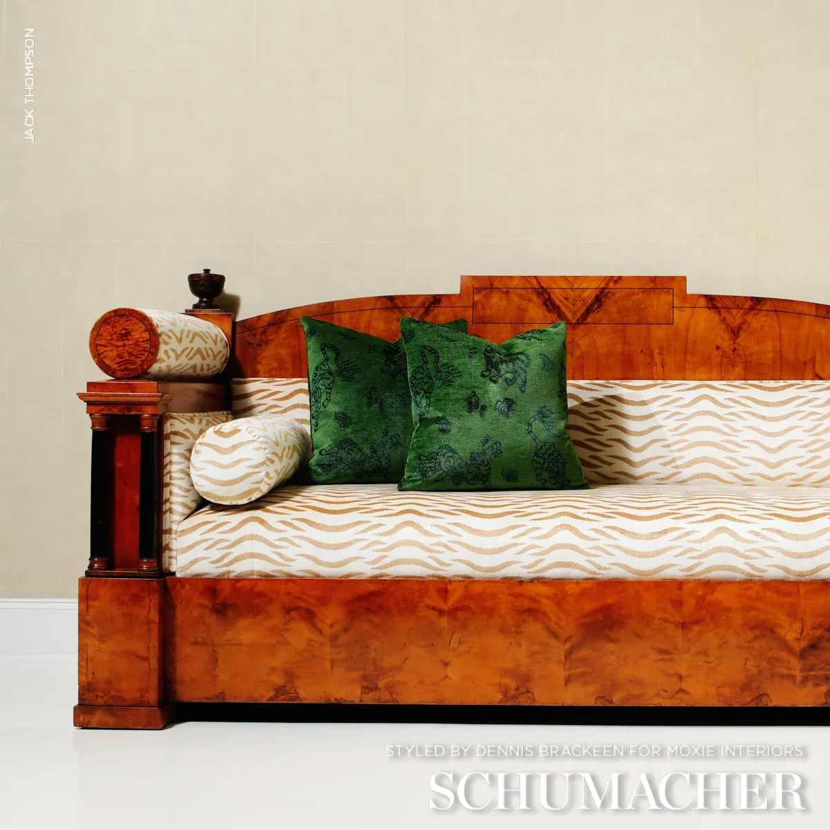SABI TIGER VELVET Fabric – CAMEL | Schumacher | Wallpaper Tw SABI TIGER VELVET fabric CAMEL color by Schumacher