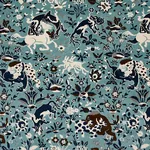 SAINT AMBROSE VELVET Fabric – CADET | Schumacher | Wallpaper SAINT AMBROSE VELVET fabric CADET color by Schumacher
