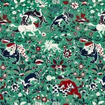 SAINT AMBROSE VELVET Fabric – JADE | Schumacher | Wallpaper SAINT AMBROSE VELVET fabric JADE color by Schumacher