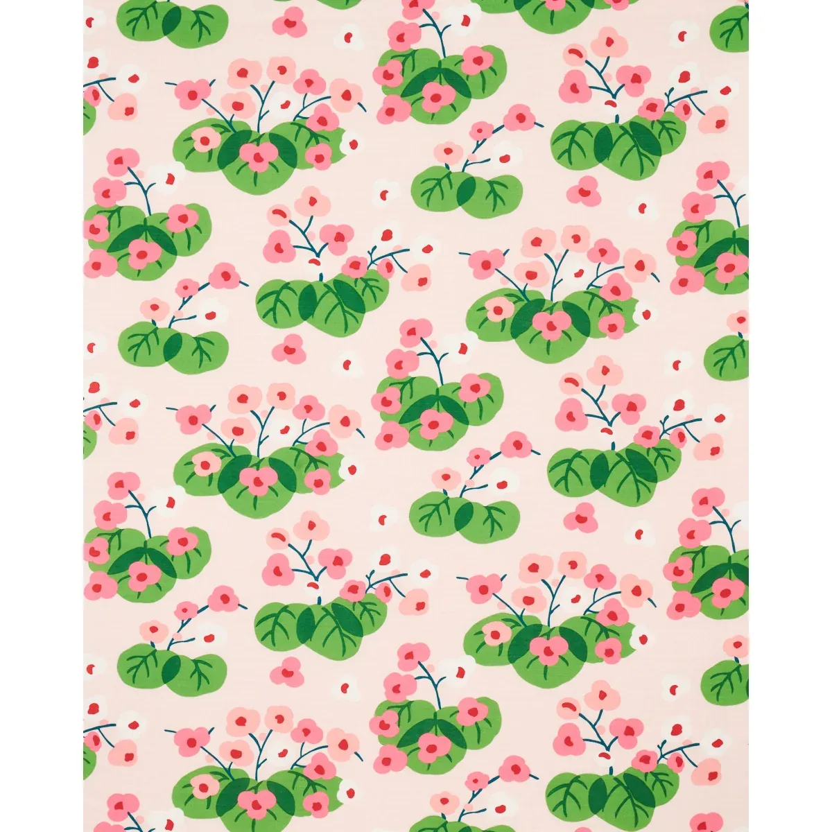 SAKU Fabric – PINK | Schumacher | Wallpaper Twins SAKU fabric PINK color by Schumacher