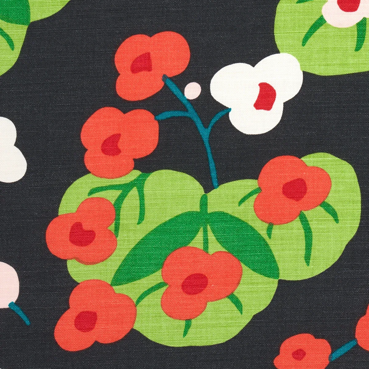 SAKU Fabric – SOFT BLACK | Schumacher | Wallpaper Twins SAKU fabric SOFT BLACK color by Schumacher