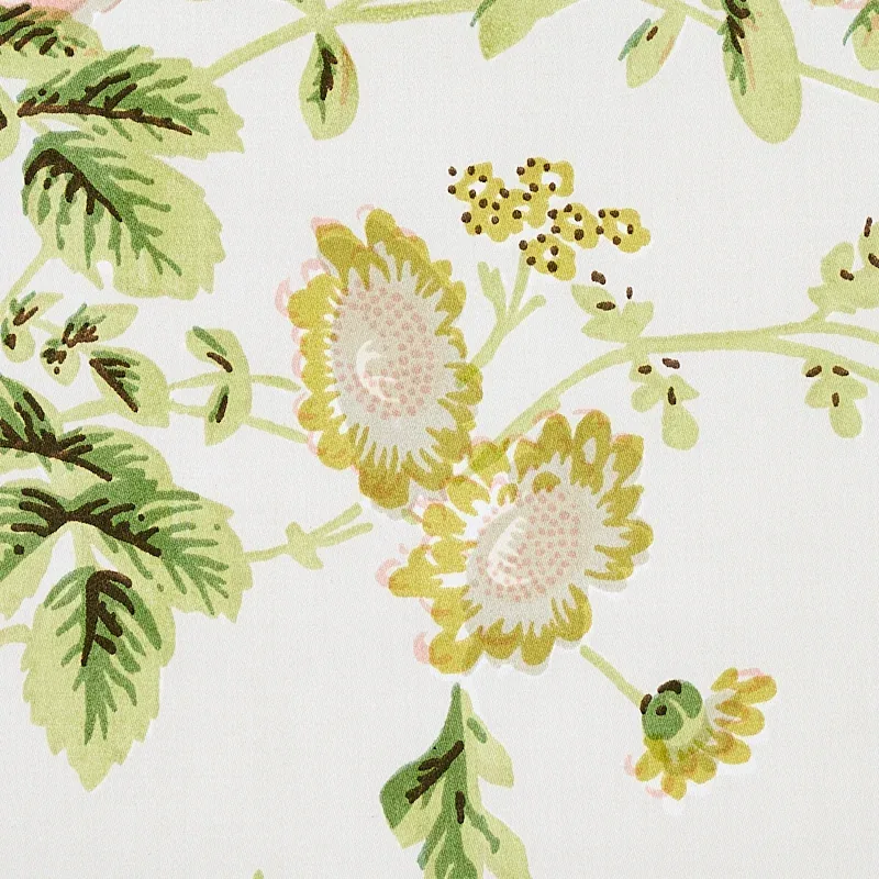 SALISBURY CHINTZ fabric BLUSH color by Schumacher