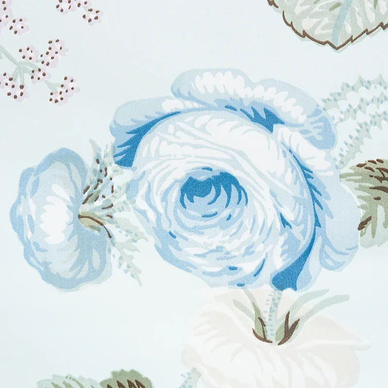 SALISBURY CHINTZ fabric CELADON color by Schumacher