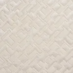 SALON MATELASSÉ SATIN Fabric – LIMESTONE | Schumacher | Wall SALON MATELASSÉ SATIN fabric LIMESTONE color by Schumacher