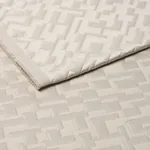 SALON MATELASSÉ SATIN Fabric – LIMESTONE | Schumacher | Wall SALON MATELASSÉ SATIN fabric LIMESTONE color by Schumacher