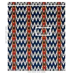 SAMAR IKAT VELVET Fabric – BLUE | Schumacher | Wallpaper Twi SAMAR IKAT VELVET fabric BLUE color by Schumacher