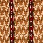 SAMAR IKAT VELVET fabric GOLD color by Schumacher