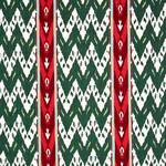 SAMAR IKAT VELVET fabric GREEN color by Schumacher