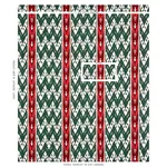 SAMAR IKAT VELVET fabric GREEN color by Schumacher