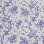 SAN CRISTOBAL TOILE fabric PURPLE color by Schumacher