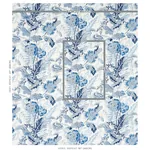 SANDOWAY VINE fabric DELFT color by Schumacher