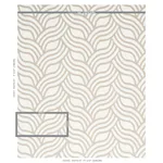 SANGOMAR APPLIQUÉ Fabric – BROWN | Schumacher | Wallpaper Tw SANGOMAR APPLIQUÉ fabric BROWN color by Schumacher